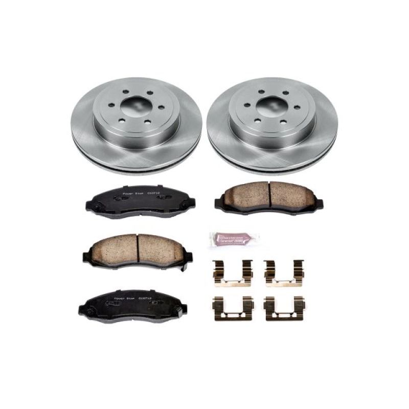 Kit de freins avant Power Stop Autospecialty pour Dodge Dakota 03-04