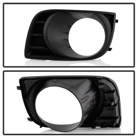 Feux antibrouillard Spyder Toyota Sequoia 08-16 de style OEM avec interrupteur d'ajustement OEM - Ampoules antibrouillard-4145 (incluses) - Transparent