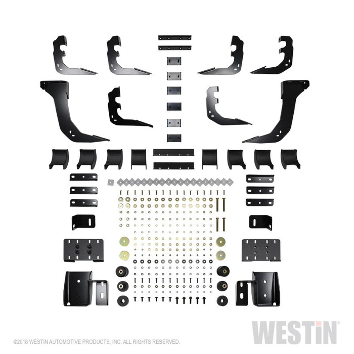 Marchepieds Nerf de roue à roue Westin 19-21 pour Ram 1500 Crew Cab R5 M-Series - Noir