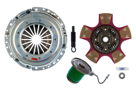 Embrayage à disque à palettes en céramique Exedy 2011-2016 Ford Mustang V8 Stage 2 avec SC hydraulique