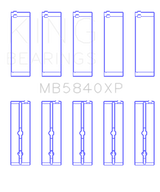 King Engine Bearings Chrysler 300 SRT8 (+0.25) Main Bearing Set