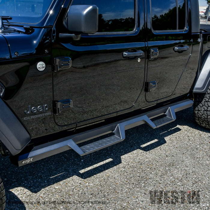 Marchepieds Westin 2020 Jeep Gladiator HDX Drop Nerf – Noir texturé