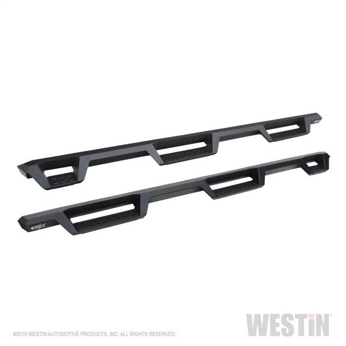 Westin 19-21 RAM 1500 QC 6,5 pi (excluant Classic) Barres de marchepied HDX Drop W2W Nerf - Noir texturé