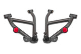 BMR 82-92 GM F-Body A-Arms Lower DOM Non-Adj Delrin Bushings Coilover - Black Hammertone BMR Suspension