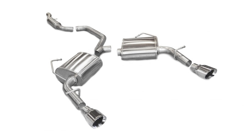 Corsa 11-13 Chrysler 200/Dodge Avenger V6 Polished Sport Cat-Back Exhaust