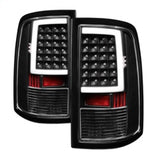 xTune 09-18 Dodge Ram 1500 (modèle à incandescence) Feux arrière à DEL - Noir (ALT-ON-DR09-LBLED-BK)