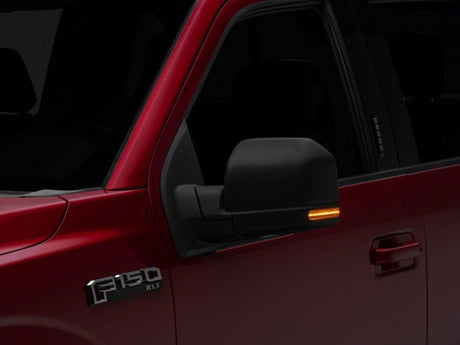 Raxiom 15-20 Ford F-150 Axial Series LED Mirror Mounted Turn Signals- Clear