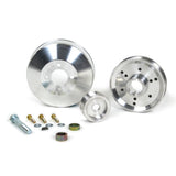 Kit de poulies de transmission inférieures BBK 96-01 Mustang 4.6 GT Cobra - Aluminium CNC léger (3 pièces)