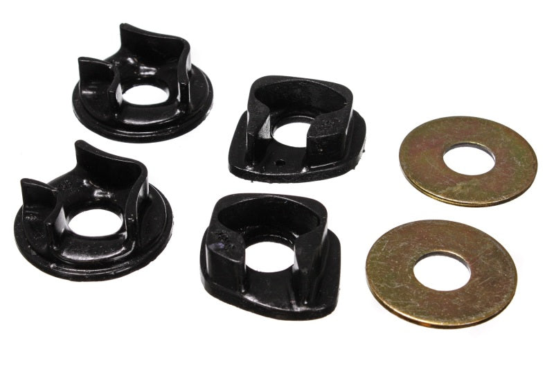 Inserts de support de moteur noirs Energy Suspension 88-91 Honda Civic (transmission manuelle) (2 positions de couple)