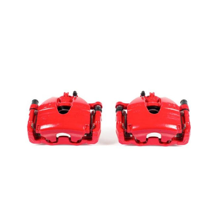 Étriers avant rouges Power Stop 07-08 Infiniti G35 avec supports - Paire