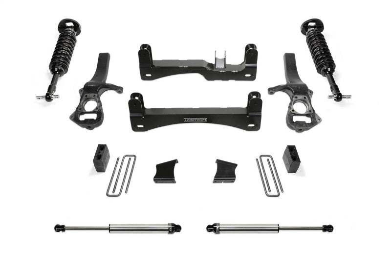 Système de perforation Fabtech 2019 GM C1500 P/U 6 pouces avec Dl 2,5 et 2,25