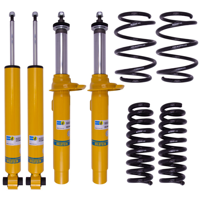 Kit de suspension monotube avant et arrière Bilstein B12 Pro-Kit 14-16 BMW 435i / 17 BMW 440i