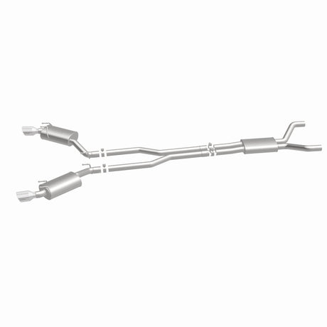 Cat-Back MagnaFlow en acier inoxydable à double sortie arrière divisée, embouts polis de 4 pouces, 11-15 Chevy Camaro 3,6 L V6