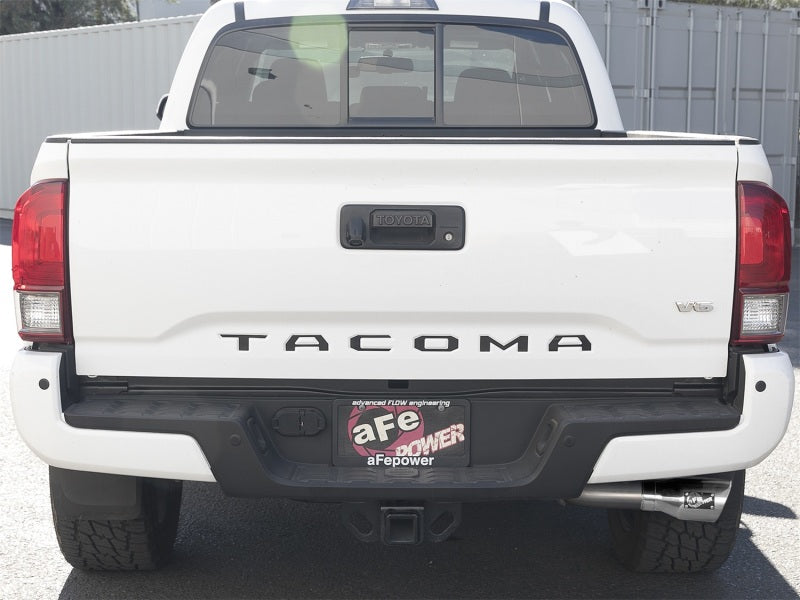 Échappement Cat-Back aFe MACH Force-Xp 2-1/2 po en acier inoxydable 304 avec embouts polis 2016+ Toyota Tacoma 2,7 L/3,5 L