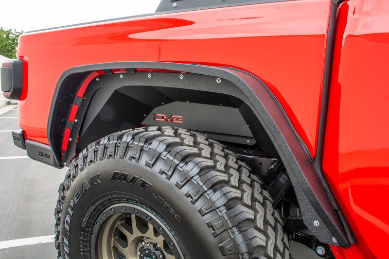 Garde-boue arrière intérieur Jeep Gladiator DV8 Offroad 201+ - Noir