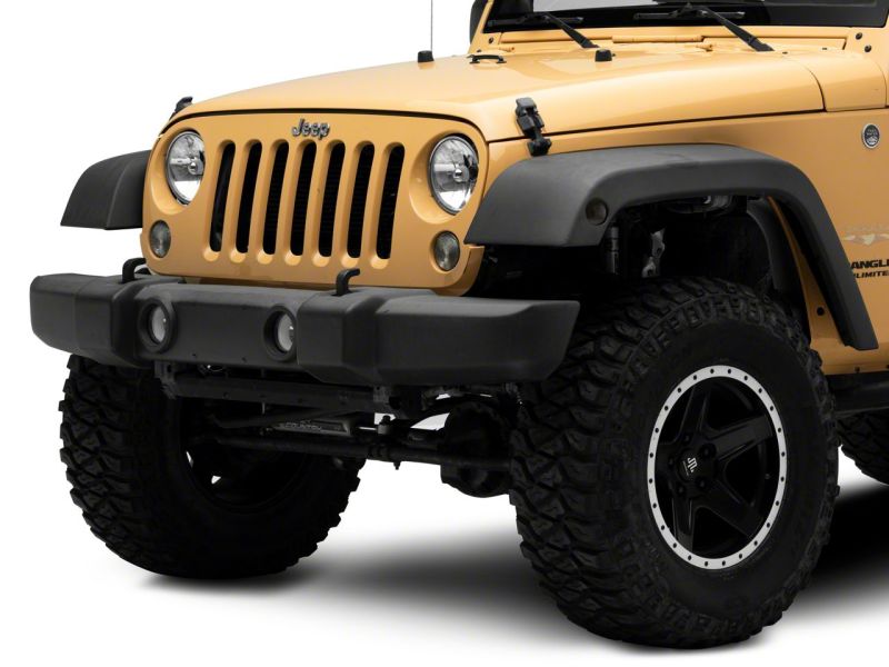 Feux de position latéraux à LED blancs Raxiom 07-18 Jeep Wrangler JK Axial Series - Fumés