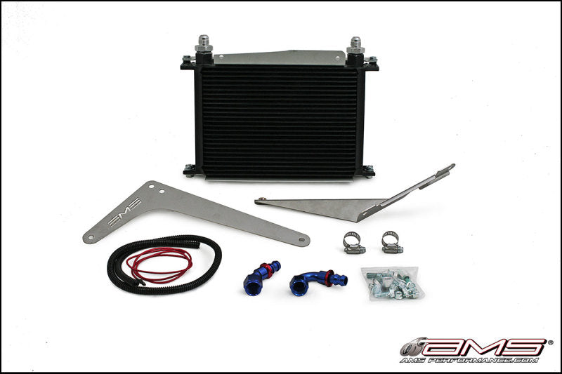 Kit de refroidisseur d'huile de transmission AMS Performance 08-15 Mitsubishi EVO X MR/Ralliart SST