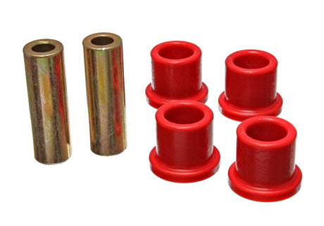 Bague de crémaillère de direction avant rouge Energy Suspension Dodge 08-10 Challenger/ 07-10 Charger/05-08 Magnum RWD