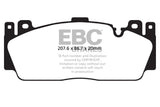 Plaquettes de frein avant EBC 12+ pour BMW M5 4.4 Twin Turbo (F10) Yellowstuff