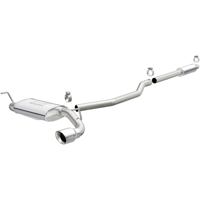 Embout de sortie arrière simple côté passager MagnaFlow SYS Cat-Back 15-16 Jeep Renegade Trailhawk 2.4L SS