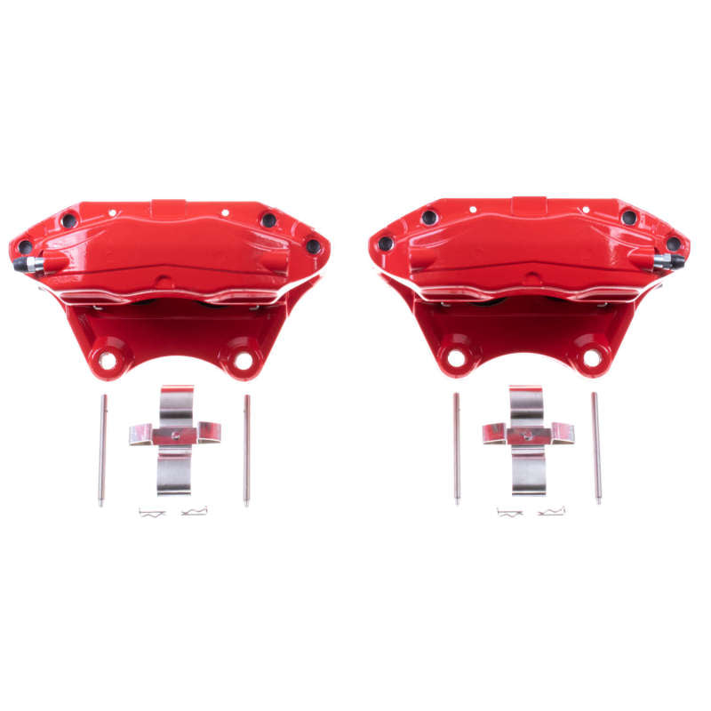 Étriers arrière rouges Power Stop 03-04 Infiniti G35 - Paire