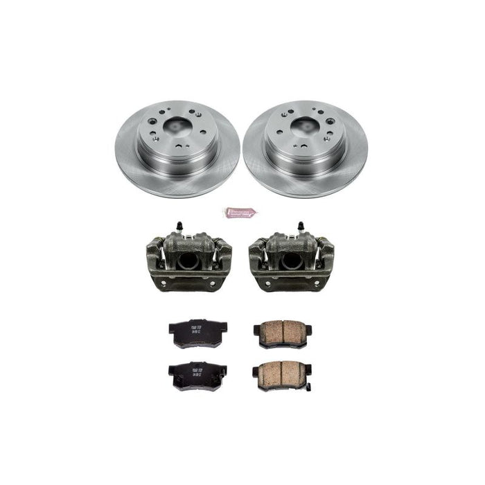 Kit de freins arrière Autospecialty Power Stop 02-04 Honda CR-V avec étriers