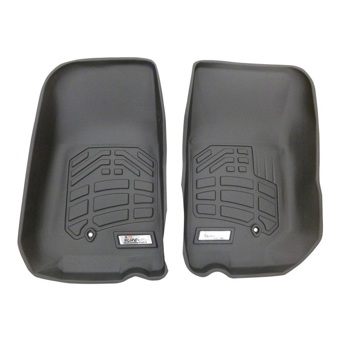 Revêtements de sol avant Westin Wade Sure-Fit pour Jeep Wrangler/Wrangler Unlimited 2007-2013 - Noir