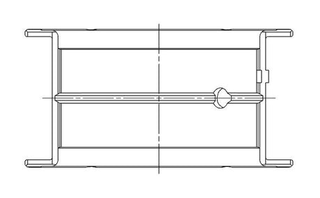 Jeu de roulements principaux de taille standard ACL Chevy 262/267/302/305/307/327/350 Race Series