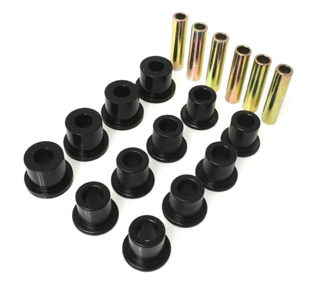 Jeu de bagues de ressorts pour Jeep Energy Suspension - Noir