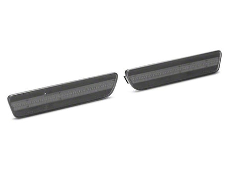 Feux de position latéraux à LED Raxiom 05-09 Ford Mustang Axial Series (fumés)