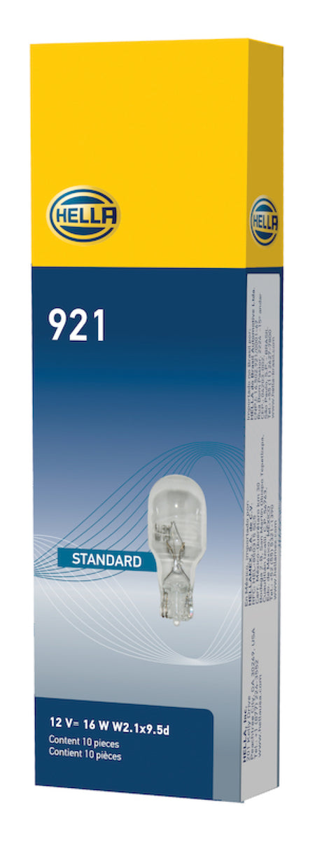 Ampoule Hella 921 12V 16W ​​W2.1X9.5d T5