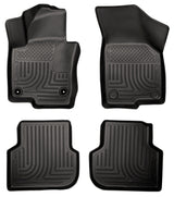 Revêtements de sol noirs Husky Liners 2011 Volkswagen Jetta (berline) WeatherBeater Combo