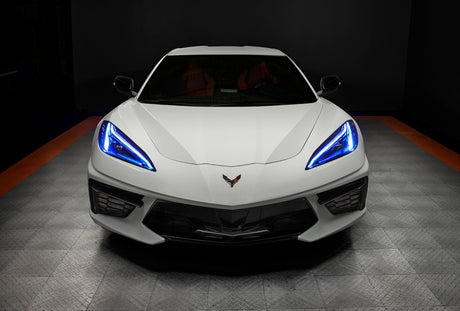 Kit de phares DRL RVB+A Oracle 20-21 Chevy Corvette C8 - ColorSHIFT avec commande simple VOIR LA GARANTIE