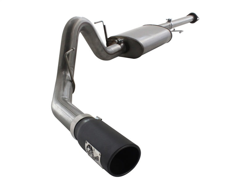 aFe MACHForce XP SS Exhaust 3in Cat-Back w/4.5in Black Tip 11-14 Ford F150 Ecoboost V6 3.5Ltt