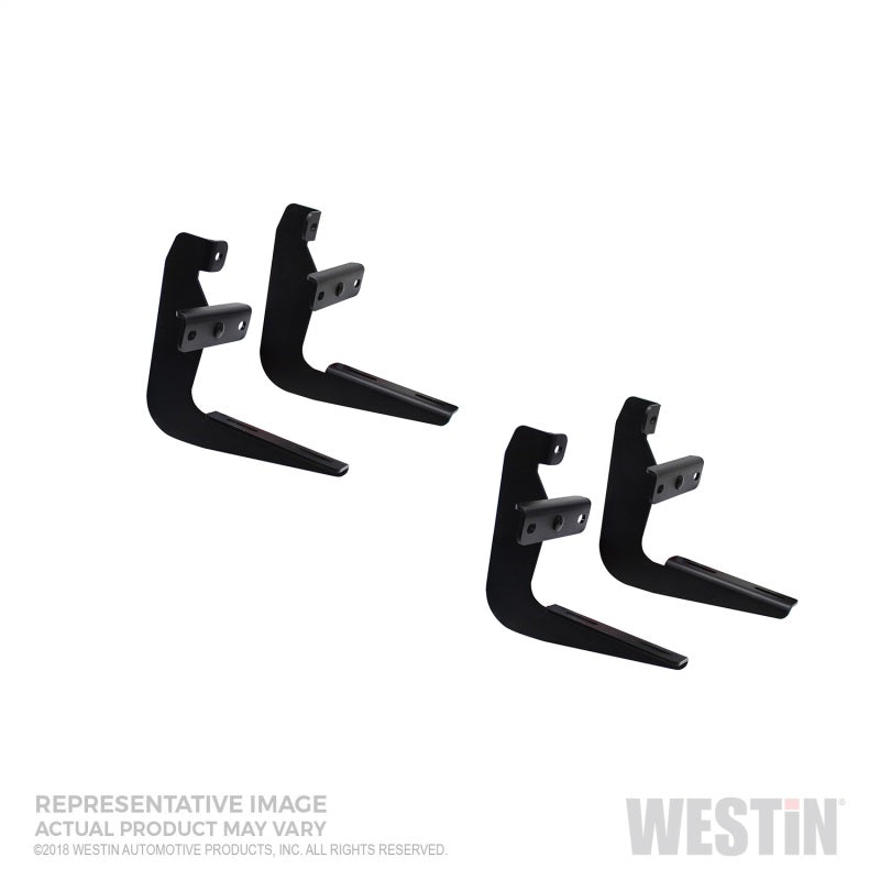Kit de montage de marchepied Westin 2009-2018 Dodge/Ram 1500 Reg Cab - Noir