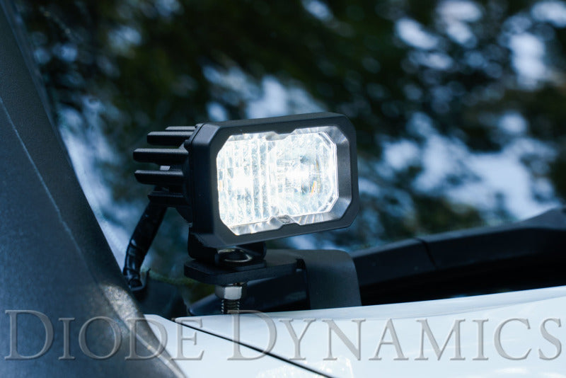 Kit de feux de fossé à LED Diode Dynamics 16-21 pour Toyota Tacoma Pro SS3 - Combo jaune