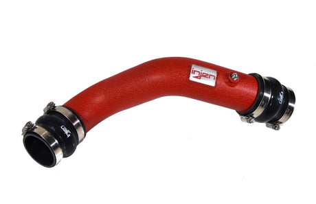 Kit de tuyauterie d'échangeur intermédiaire en aluminium Injen 17-19 pour Honda Civic Type-R - Rouge froissé