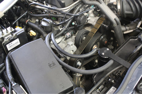 Séparateur d'huile côté passager J&amp;L 12-15 Chevrolet Camaro ZL1 6,2 L 3,0 - Anodisé noir