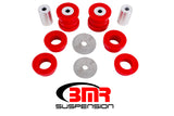 BMR 15-17 S550 Mustang Rear Cradle Bushing Kit (Polyurethane) - Red BMR Suspension
