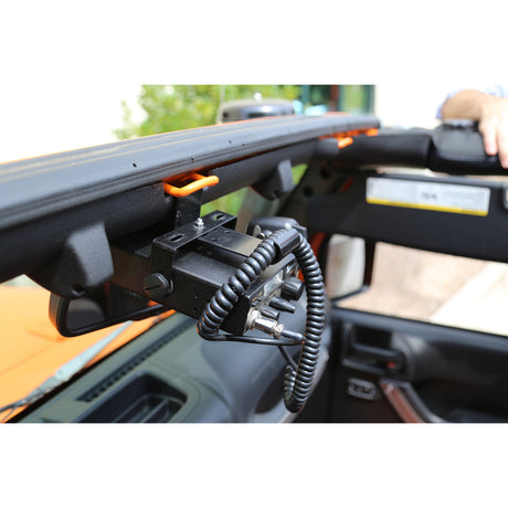 Support de radio CB Rugged Ridge 07-18 Jeep Wrangler JK