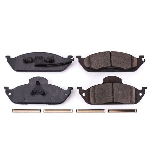 Power Stop 98-03 Mercedes-Benz ML320 Front Z17 Evolution Ceramic Brake Pads w/Hardware