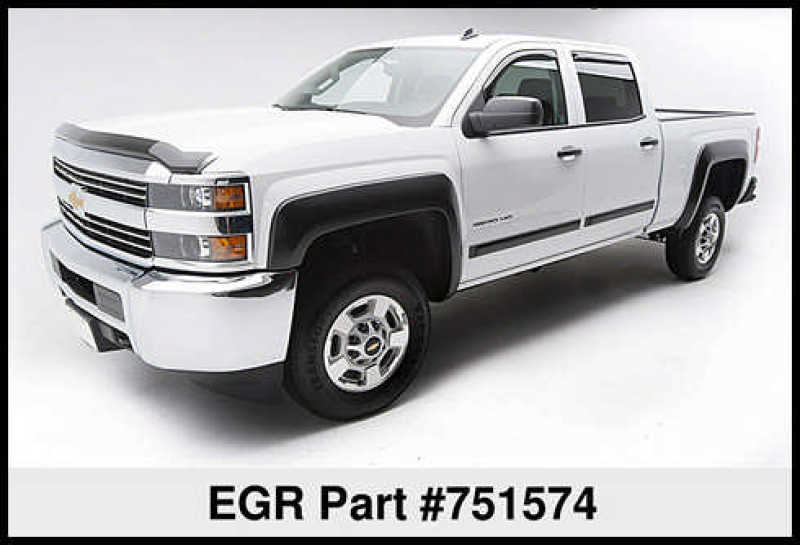 EGR 14+ Chev Silverado 6-8ft Bed Rugged Look Fender Flares - Set