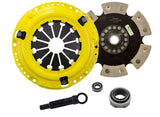 Kit d'embrayage rigide à 6 plaquettes ACT 1990 Honda Civic Sport/Race