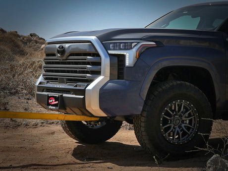 Crochet de remorquage avant aFe Toyota Tundra 2022 V6-3.5L (tt) noir (MOQ 6 pour les commandes en livraison directe)