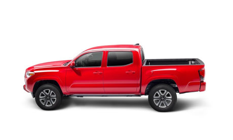 Marchepieds coulissants N-Fab Trail pour cabine multiplace Toyota Tacoma 16-20, toutes les caisses - SRW - Noir texturé