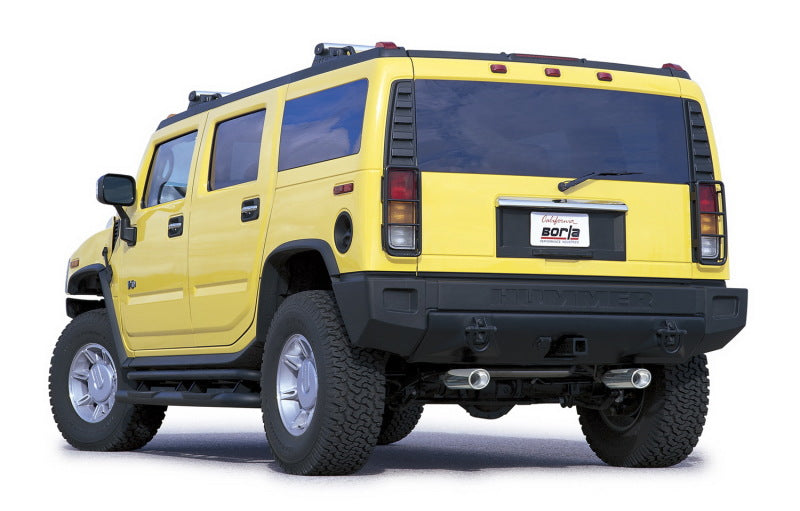 Échappement Catback Borla 03-06 Hummer H2 6.0L 8cyl SS