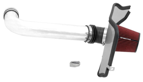 Kit d'admission d'air côté conducteur Spectre 68-72 Chevelle LS Blade MAFS - Poli avec filtre rouge