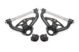 BMR 78-87 GM G-Body Non-Adjustable Upper A-Arms Delrin 0.5in Tall Ball Joint - Black Hammertone BMR Suspension