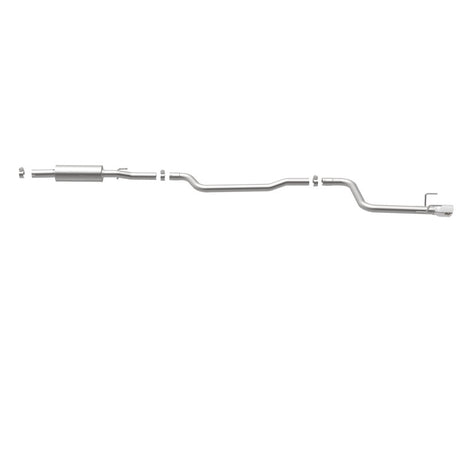 Échappement MagnaFlow CatBack 16-19 Chevy Cruze 1.4L Street Series à sortie unique en acier inoxydable poli