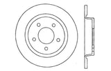 Rotor arrière droit percé StopTech 04-10 Mazda3